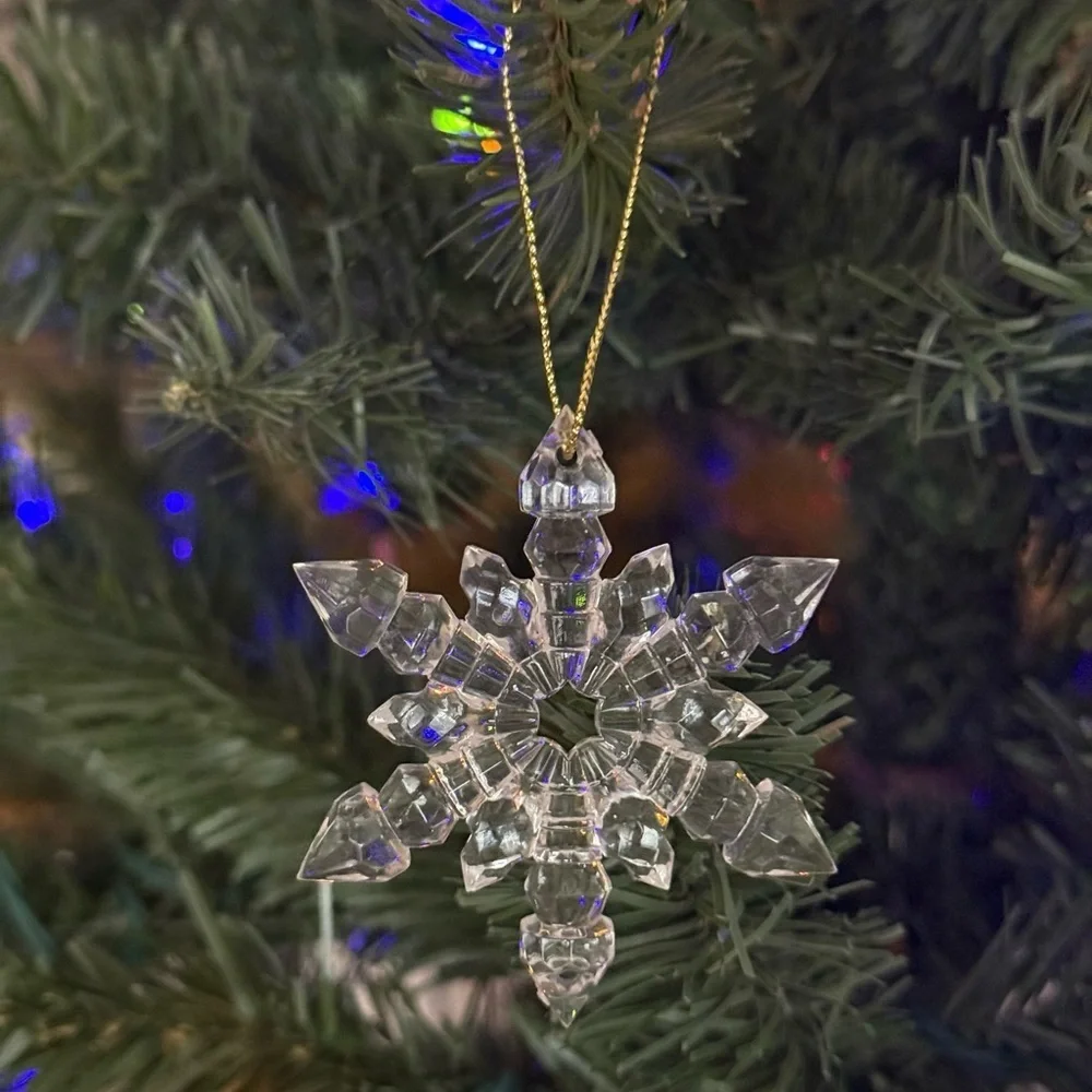 Crystal Snowflake Ornament